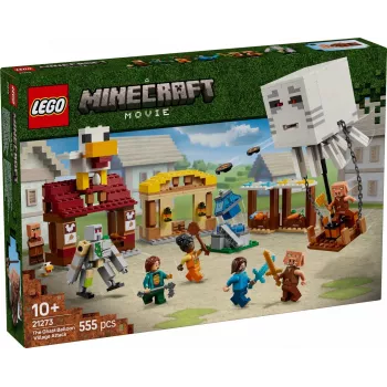 LEGO MINECRAFT 21273 Ghast Baliono Kaimo Ataka