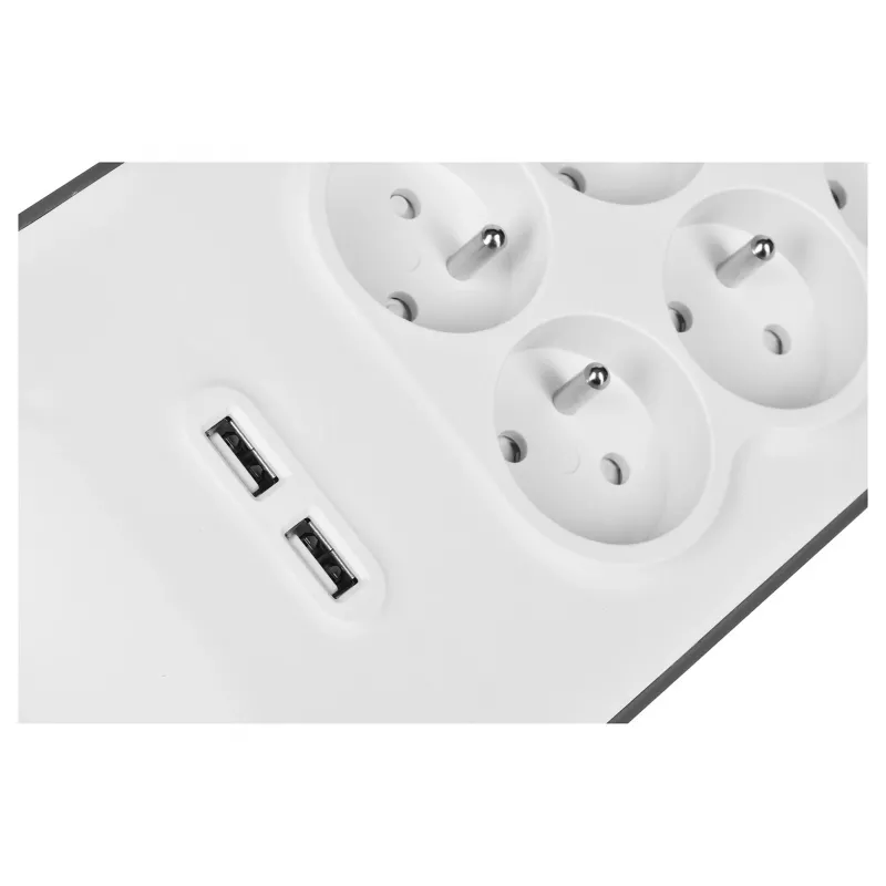 Apsauginis nuo viršįtampių lizdų blokas Belkin BSV604ca2m Baltas 6 AC lizdai 2 m