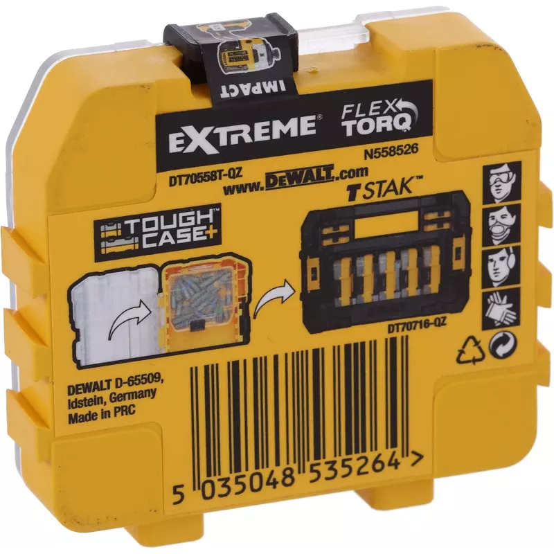 Antgalis atsuktuvui DeWALT DT70558T-QZ Ilgis 25 mm Kiekis 25 vnt