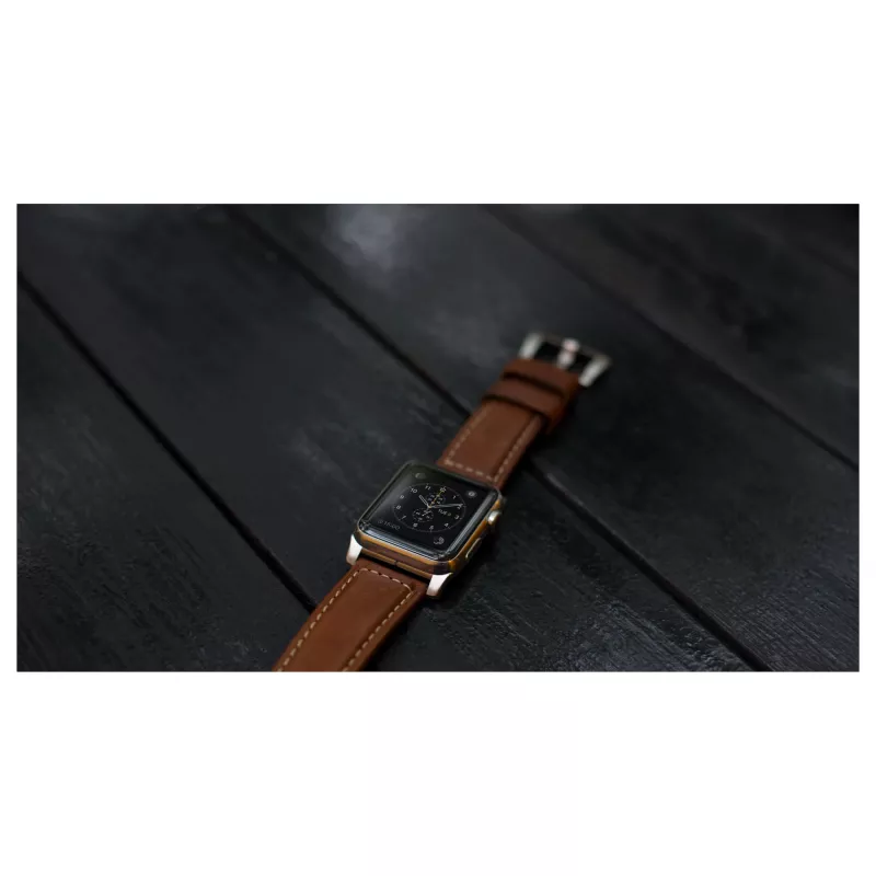 Nomad NM1A4RST00 - Dirželis iš odos, skirtas Apple Watch, rudas