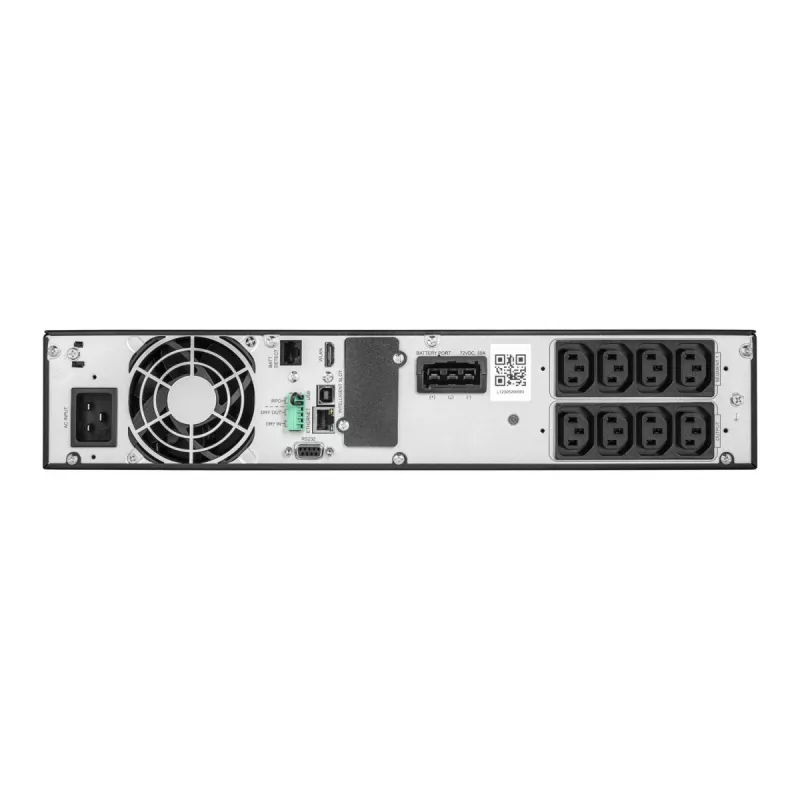 EVER POWERLINE RT PRO 2000 nepertraukiamo maitinimo šaltinis (UPS) dvigubo keitimo (Online) 2 kVA/2 kW