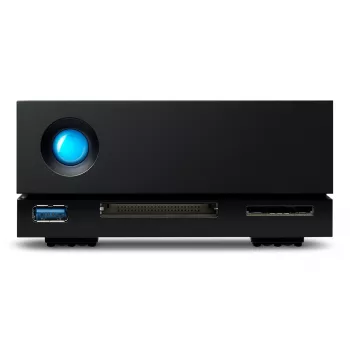 LACIE 1big Dock 10TB Thunderbolt 3 + USB 3.1 8,9cm 3,5 colio išorinis kietasis diskas, pilka