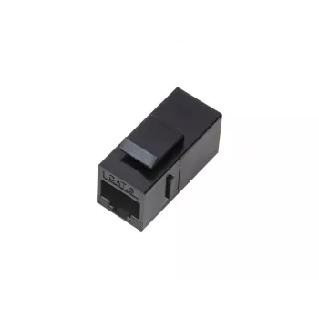 Avizio Alantec WTM17 - RJ45 kištukas, moteriškas, tiesus, juodas, plastikinis