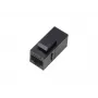 Avizio Alantec WTM17 - RJ45 kištukas, moteriškas, tiesus, juodas, plastikinis