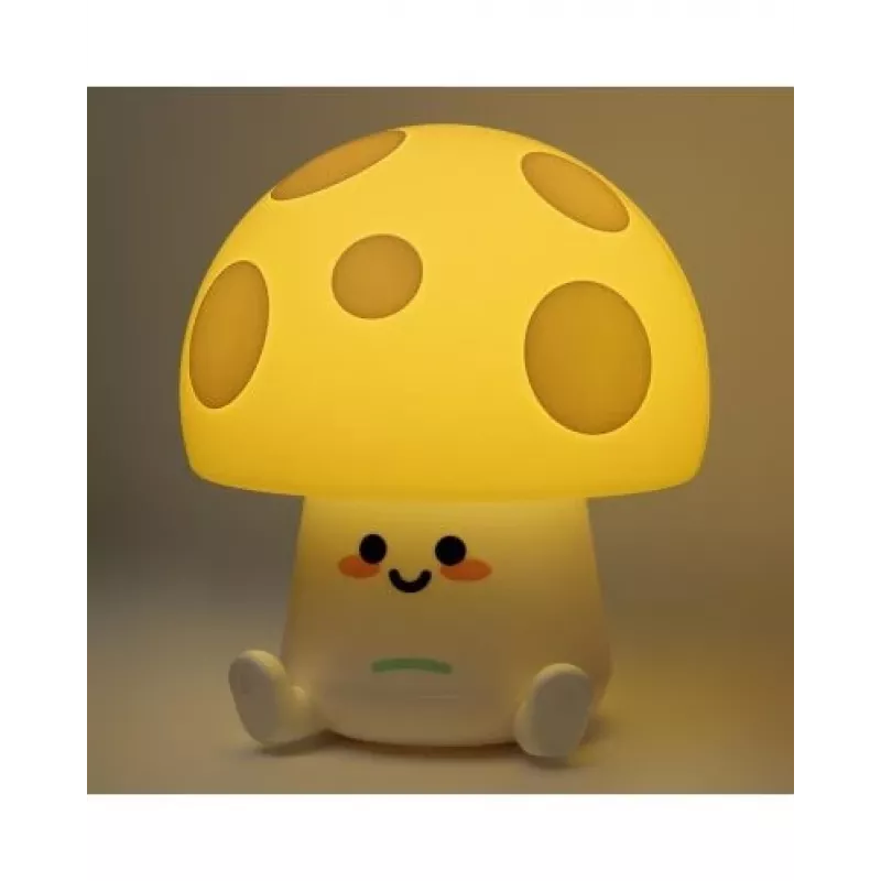 Stalinė lempa Paladone Fun Guy Mushroom Light – naujoviška LED lempa grybo formos, skirta naktiniam staliukui