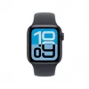 Apple Watch SE (3 kartos) GPS 40mm Vidurnakčio aliuminio korpusas su Vidurnakčio sporto juostele - S/M