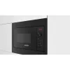 Siemens iQ300 BF523LMB3 Įmontuojama mikrobangų krosnelė Juoda, Nerūdijantis plienas 20 L 800 W
