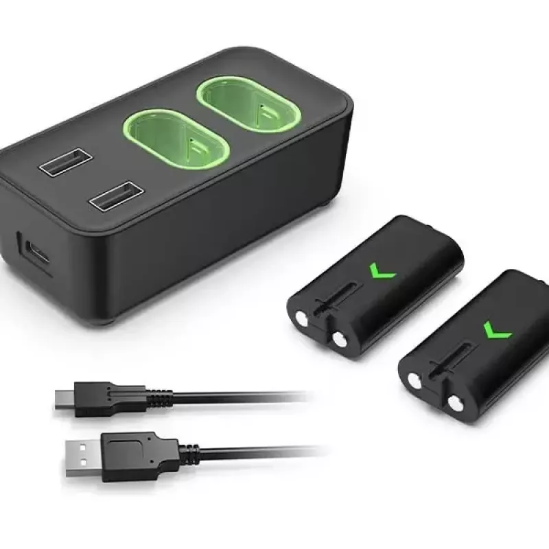Įkrovimo rinkinys Subsonic SA5704 su baterijomis Xbox One, Series S, X