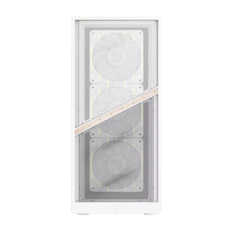 Gamemax AERIS 330 MW Mini Tower korpusas baltas