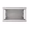 Extralink sieninis RACK spintos korpusas 6U 600x600 pilkas