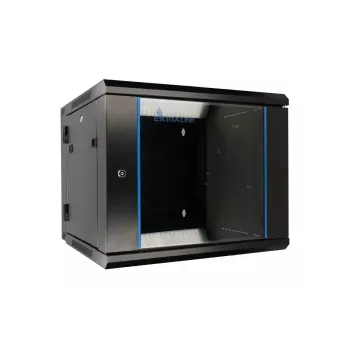 Extralink Rackmontavimo spinta 6U 600x600 AZH Juoda sieninė, varstoma