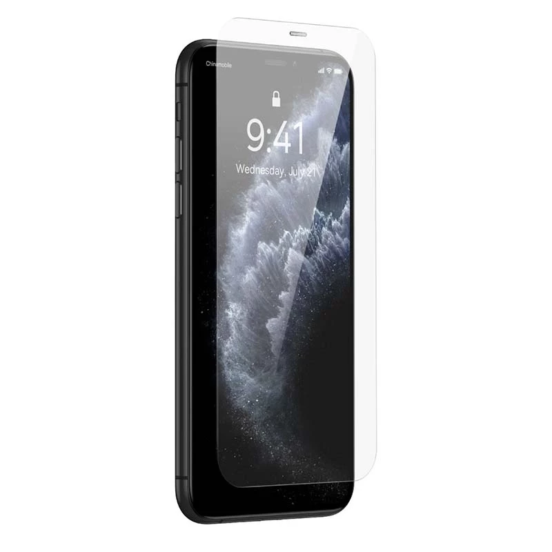 Grūdinto stiklo apsauginis stikliukas Baseus SGBL060302, skirtas iPhone XS Max / 11 Pro Max, 0,3 mm, 2 vnt.