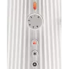 Skrudintuvas Alessi MDL08B Juodas – Plissé dizainas, 6 skrudinimo lygiai, bagel/defrost/reheat, 340×185×250 mm