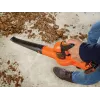 Belaidis lapų pūstuvas Black & Decker GWC1820PC 209 km/h Juoda, Oranžinė 18 V Ličio