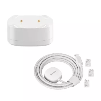 Vandens nuotėkio jutiklis Sonoff SNZB-05P Zigbee 3.0 – belaidis drėgmės ir potvynio detektorius