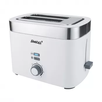Skrudintuvas Steba TO 10 BIANCO 2 riekėms 930 W sidabrinis baltas