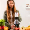 Cecotec Blender Power Titanium 900 ProGo | Stalinis | 900 W | Talpa 2x0,57 L | Smulkinimas ledo | Juoda
