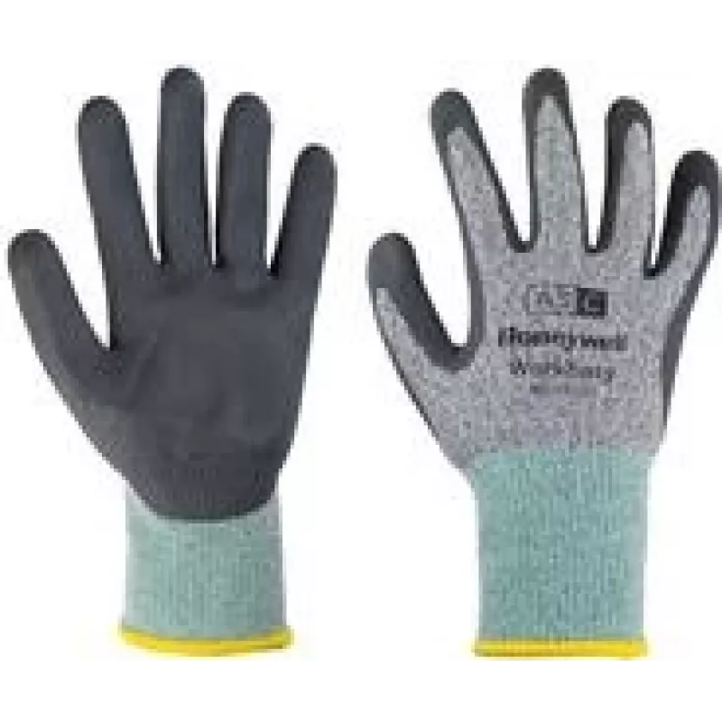 Apsauginės pirštinės Honeywell WE23-5313G-7/S pilka, stiklo pluoštas, nitrilo putos, S dydis