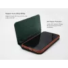 Smart Folio Dėklas VixFox, skirtas Huawei P20 – miško žalios spalvos apsauginis užvalkalas