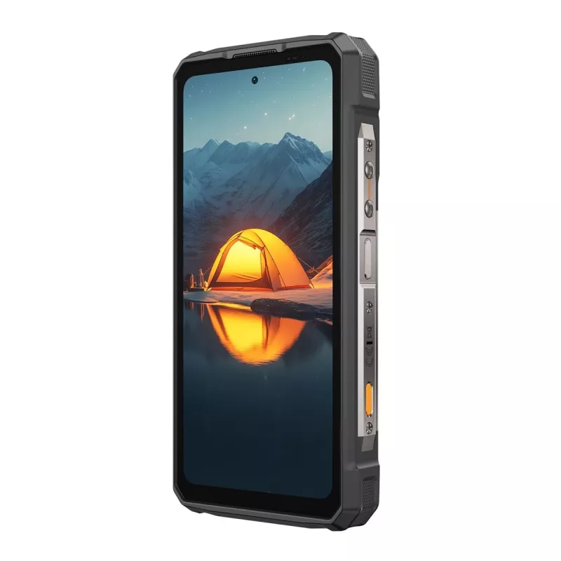 Atsparus išmanusis telefonas UleFone Armor 33 5G 6,3 colio – 12 GB RAM, 512 GB atminties, juodas