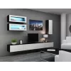 Cama Spintelė VIGO 90 uždara 90/35/32 juodas/baltas blizgus