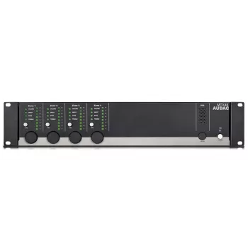 AUDAC MTX48 garso stiprintuvas keturioms zonoms, juodas, 80 dB SNR, 20-20000 Hz