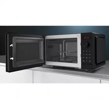 Siemens iQ300 FE023LMB2 mikrobangų krosnelė Solo juoda 20 L 800 W