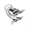 DeLOCK 90410 PCIe RS-232 sąsajos plokštė, mažo profilio