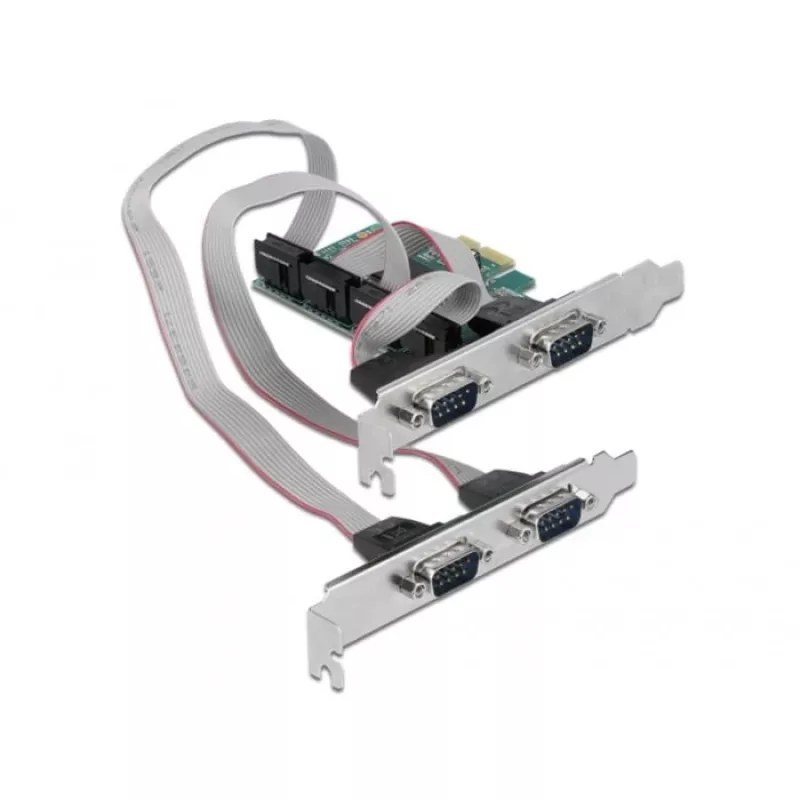 DeLOCK 90410 PCIe RS-232 sąsajos plokštė, mažo profilio