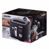 Gruzdintuvė Mesko Home MS 4908 Viena 2,5 L 1800 W Juoda Pilka