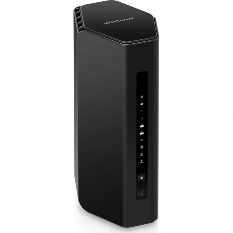 NETGEAR Nighthawk RS300 belaidis maršrutizatorius, Gigabit Ethernet, trijų juostų (2,4 GHz / 5 GHz / 6 GHz), juodas