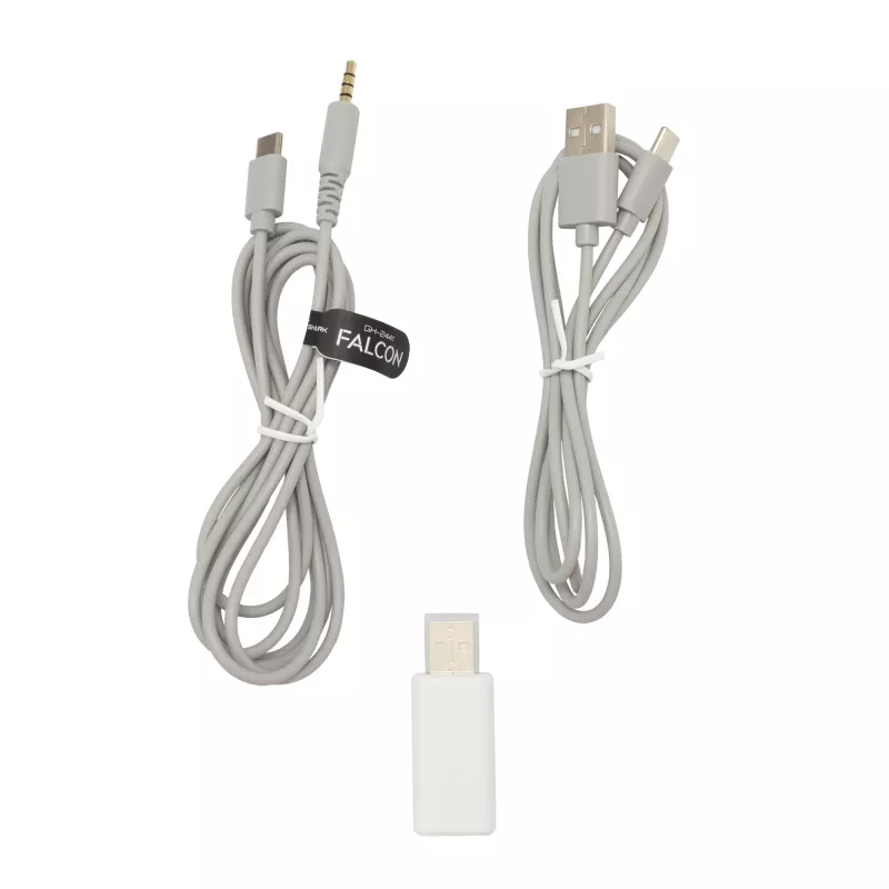 Ausinės White Shark WGH-2441 Falcon White/Grey
