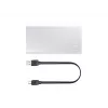 Green Cell PowerPlay20s Powerbank 20000mAh 22,5W Baltas 3x USB-C PD QC 3.0