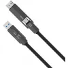 USB4–HDMI laidas 4smarts ComboCord 240W 1,5 m