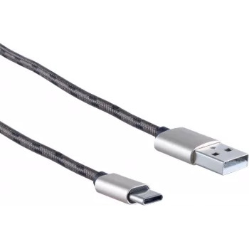 Įkrovimo laidas ShiverPeaks 14-50070 — 3 viename USB, 1,2 m, raudonas