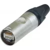 Neutrik RJ45 etherCON CAT6 A kištukas, tiesus, 8P8C NE8MX6, nikeliuotas, 1 vnt.