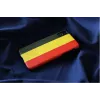 Dėklas iPhone X/XS iš medžio ir polikarbonato – Reggae Black, apsauginis kietas nugarėlės dėklas