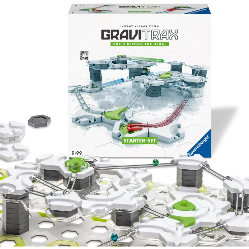 Stalo žaidimas „Ravensburger Gravitrax 22410“ – maršrutų konstravimo rinkinys, rekomenduojamas nuo 8 metų