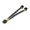Adapterinis laidas CPU maitinimui Akasa 8 kontaktų į dvigubą 4+4 kontaktų (AK-CBPW35-20)
