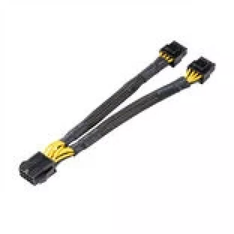 Adapterinis laidas CPU maitinimui Akasa 8 kontaktų į dvigubą 4+4 kontaktų (AK-CBPW35-20)