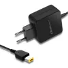 Maitinimo adapteris QOLTEC 51766 65W AC-DC 20V 3,25A, skirtas IBM/Lenovo, juodas, 1,75 m laidas