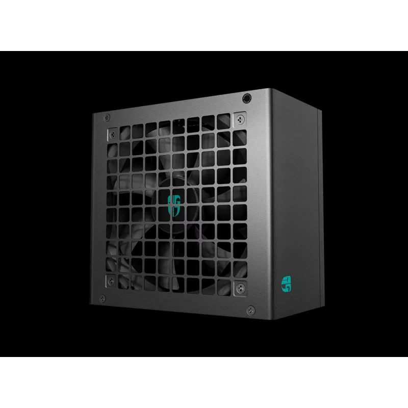 ATX maitinimo blokas DeepCool PF600X 600W 80 PLUS Bronze, 600 W, 12 cm ventiliatorius, ATX 2.52, 24 kontaktų, 2×(6+2) PCIe, 8×SATA