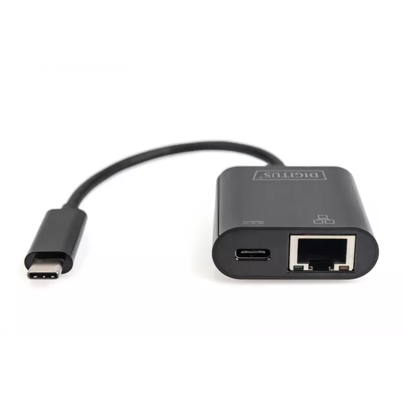 USB Type-C Gigabit Ethernet adapterius Digitus DN-3027