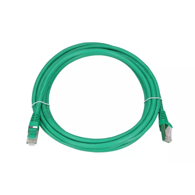 Tinklo laidas Extralink Patchcord Kat.6 RJ-45 Cat6 3 m žalias