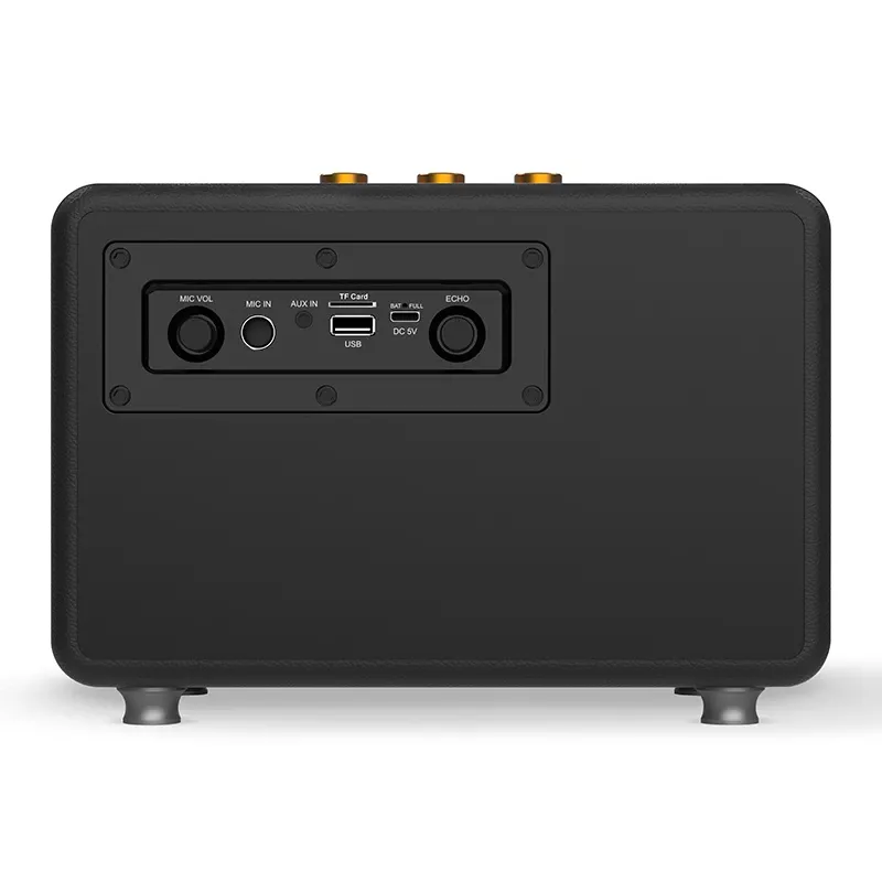 Nešiojamas stereo garsiakalbis Tracer M30 TWS BT juodas, auksinis