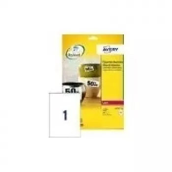 Lipnūs lipdukai spausdintuvui Avery White Heavy Duty Laser Labels L7060-20.FR