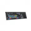 Logickeyboard ASTRA 2 DaVinci Resolve klaviatūra „Mac“, pilno dydžio, laidinė USB, žirklinis mechanizmas, QWERTZ vokiška, juoda