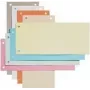 ELBA skyrikliai, kartoniniai, tinkami DIN A4, balti 190 g/m², perforacija: 1 x 80 mm, išmatavimai: (P)240 x (A)105 mm (06806 WE)