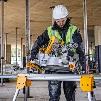 Pjovimo stovas DeWalt DE7033 – aliumininis sulankstomas stovas