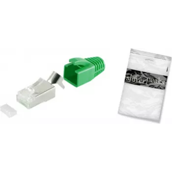 RJ-45 kištukas ShiverPeaks BS72067-G žalias